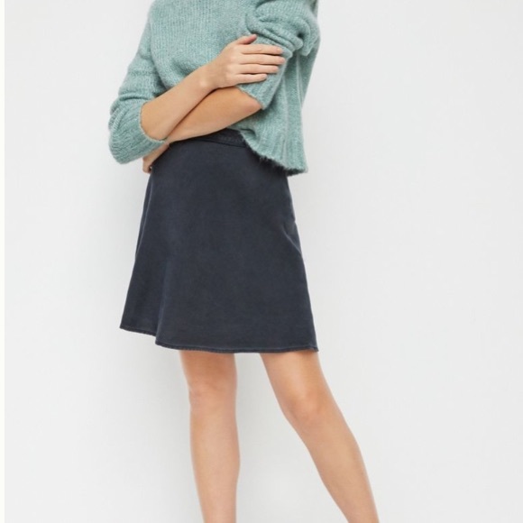 NWT cloth and stone tencel mini skirt - Picture 1 of 6